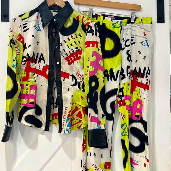 Dolce & gabana top /pants 28/42 - Picture 1 of 10